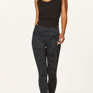 LULULEMON High Rise Lacescape ALIGN Pant II 27 in Leggings SZ 2